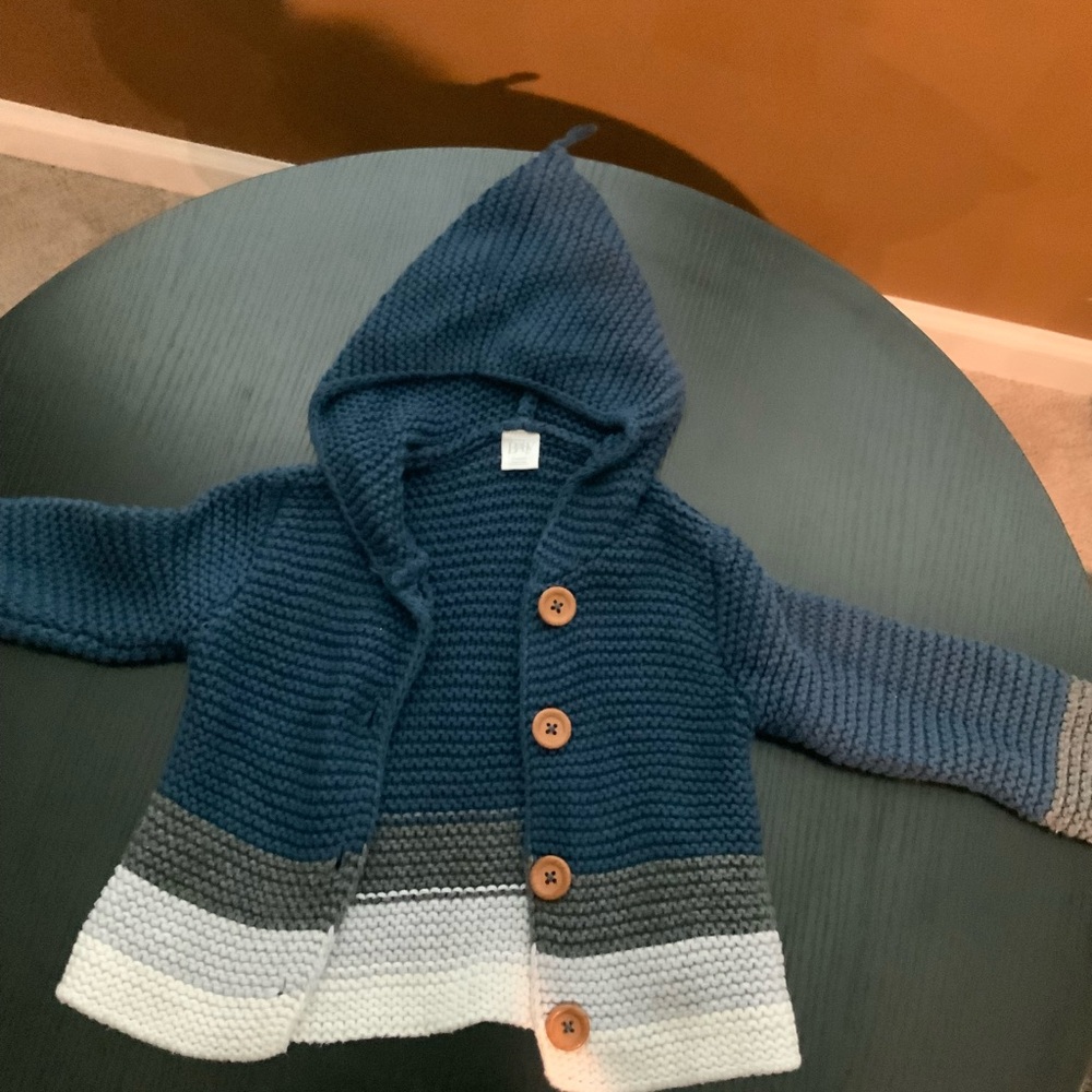 Blue Cardigan